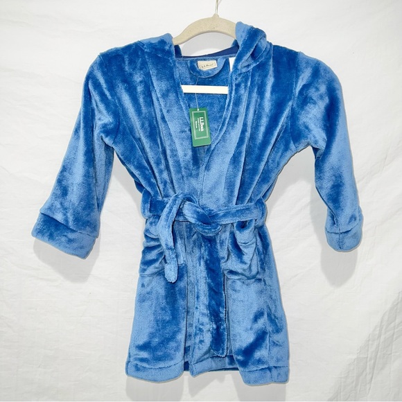 L.L Bean Kids' Cozy Hooded Animal Robe - Picture 2 of 5
